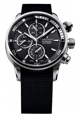 Maurice Lacroix Pontos Chronograph S White PT6008-SS002-330-1 Replica Watch